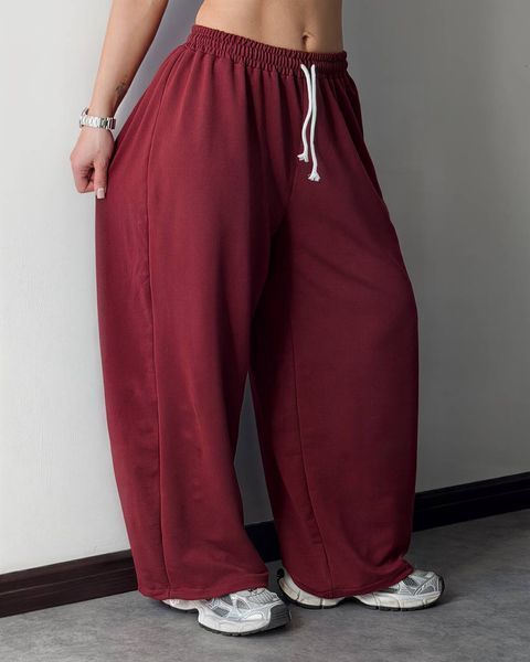 Жіночі спортивні штани Mega Oversize 376 фото